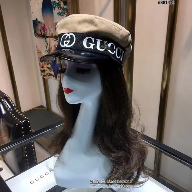 GUCCI古馳 2018新款上市 貝雷軍帽 6881430 LLWJ5495